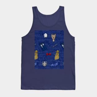 DOCTOR WHO 2 Tank Top